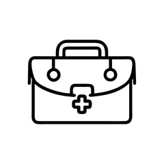 Icon of a doctorchest / first aid kit