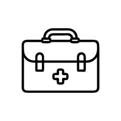 Icon of a doctorchest / first aid kit