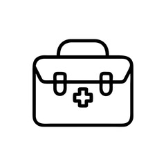 Icon of a doctorchest / first aid kit