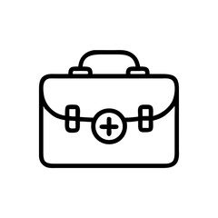 Icon of a doctorchest / first aid kit