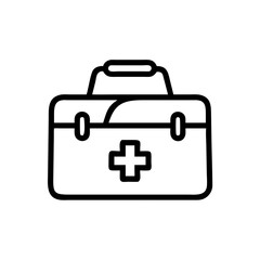 Icon of a doctorchest / first aid kit