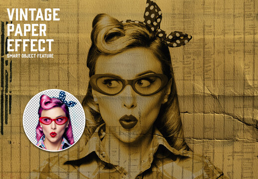 Vintage Paper Effect