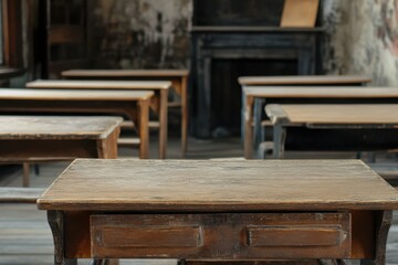 Old Classroom Interior