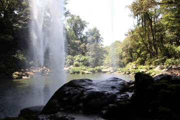 Misol Ha, popular waterfall, Chiapas, Mexico