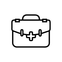 Icon of a doctorchest / first aid kit