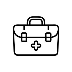 Icon of a doctorchest / first aid kit