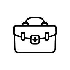 Icon of a doctorchest / first aid kit