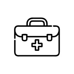 Icon of a doctorchest / first aid kit