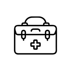 Icon of a doctorchest / first aid kit