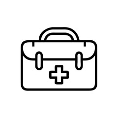Icon of a doctorchest / first aid kit