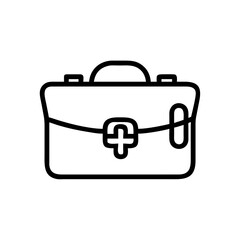 Icon of a doctorchest / first aid kit