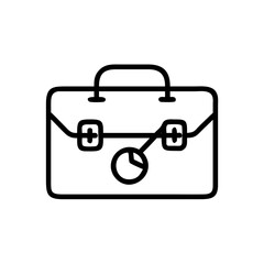 Icon of a doctorchest / first aid kit