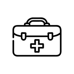Icon of a doctorchest / first aid kit