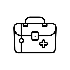 Icon of a doctorchest / first aid kit