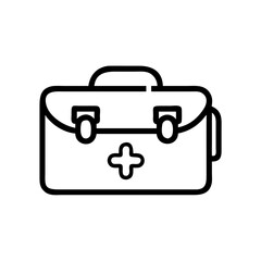 Icon of a doctorchest / first aid kit