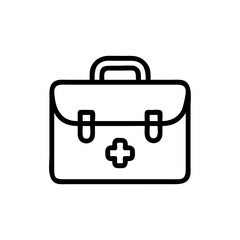 Icon of a doctorchest / first aid kit