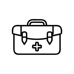 Icon of a doctorchest / first aid kit