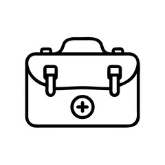 Icon of a doctorchest / first aid kit