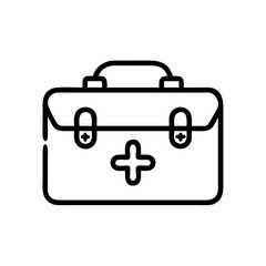 Icon of a doctorchest / first aid kit