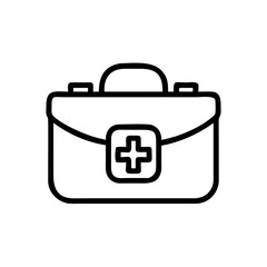 Icon of a doctorchest / first aid kit