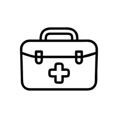 Icon of a doctorchest / first aid kit