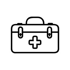 Icon of a doctorchest / first aid kit