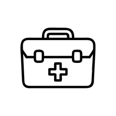 Icon of a doctorchest / first aid kit