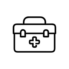 Icon of a doctorchest / first aid kit