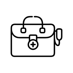 Icon of a doctorchest / first aid kit