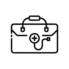 Icon of a doctorchest / first aid kit