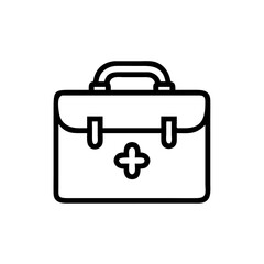 Icon of a doctorchest / first aid kit