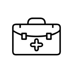 Icon of a doctorchest / first aid kit