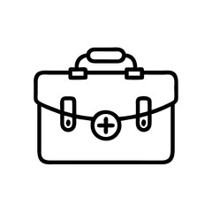 Icon of a doctorchest / first aid kit