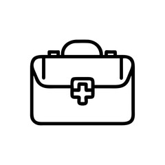 Icon of a doctorchest / first aid kit