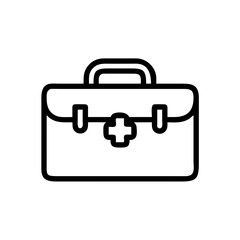 Icon of a doctorchest / first aid kit