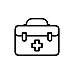 Icon of a doctorchest / first aid kit