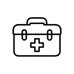 Icon of a doctorchest / first aid kit