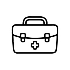 Icon of a doctorchest / first aid kit
