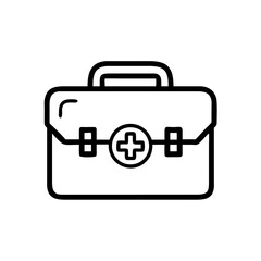 Icon of a doctorchest / first aid kit