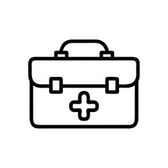 Icon of a doctorchest / first aid kit