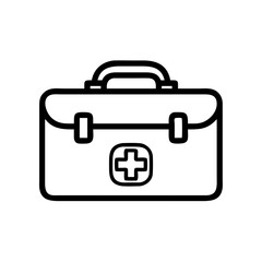 Icon of a doctorchest / first aid kit