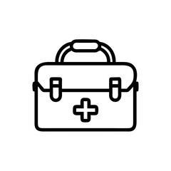 Icon of a doctorchest / first aid kit