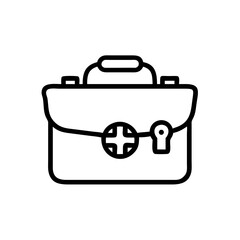 Icon of a doctorchest / first aid kit