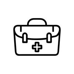 Icon of a doctorchest / first aid kit