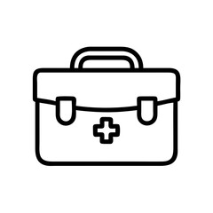 Icon of a doctorchest / first aid kit