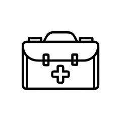 Icon of a doctorchest / first aid kit