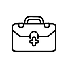 Icon of a doctorchest / first aid kit
