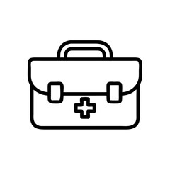 Icon of a doctorchest / first aid kit