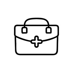 Icon of a doctorchest / first aid kit
