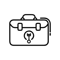 Icon of a doctorchest / first aid kit